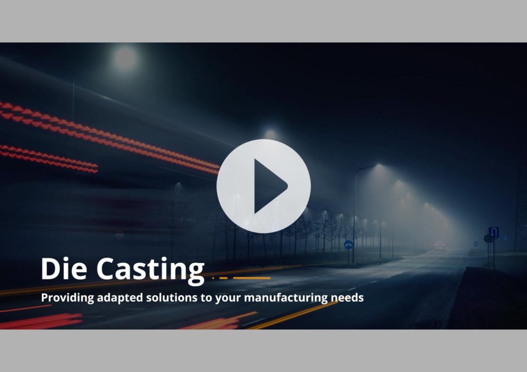 Portada para el vídeo corporativo creado para Saeta Die Casting
