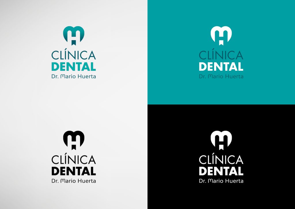 Diseño para el logo de la clínica dental de Valladolid