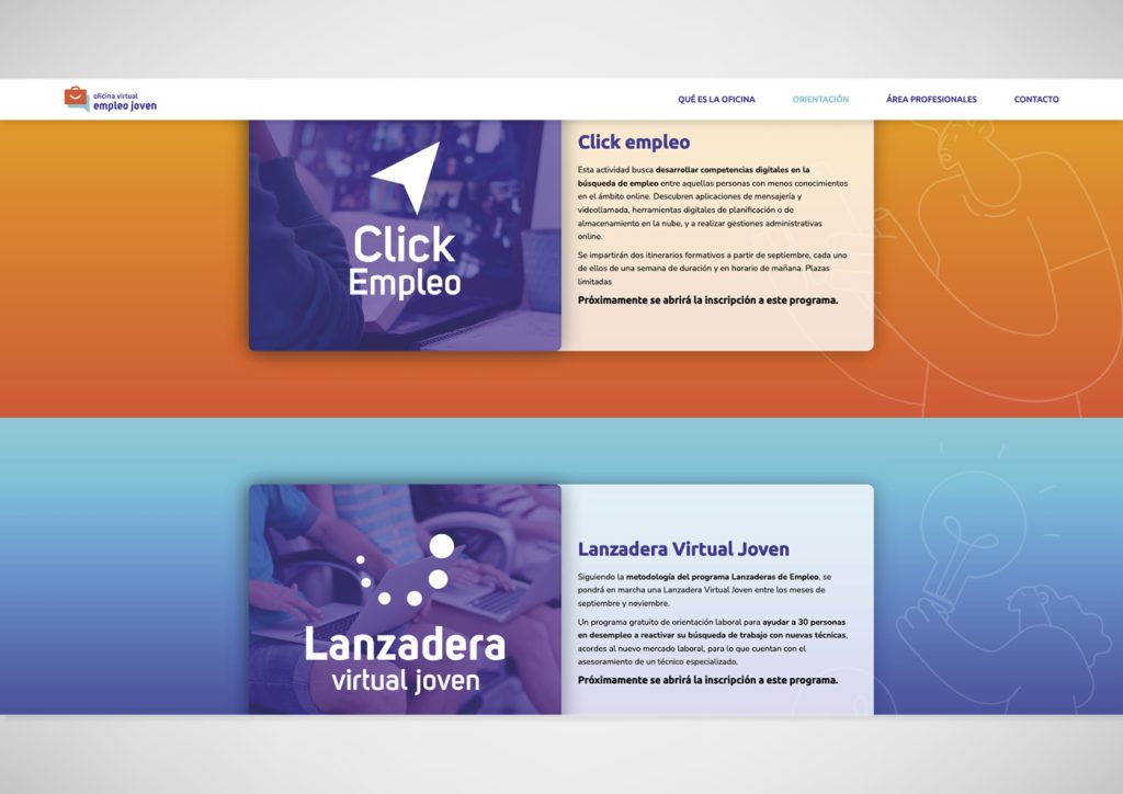 Diseño y desarrollo para la web de la Fundación Santa María la Real