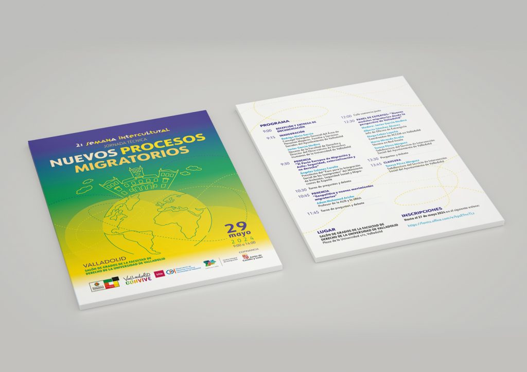 Flyers Semana Intercultural de Valladolid 2024