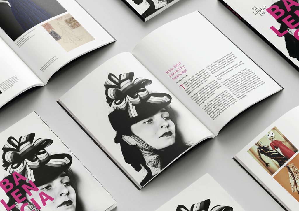 Portada catálogo exposición El siglo de Balenciaga en Valladolid