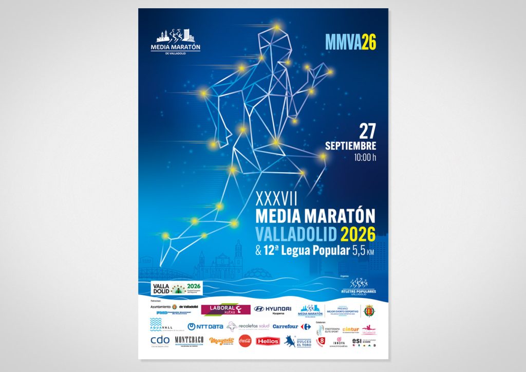 Media Maratón Valladolid 2026 Cartel