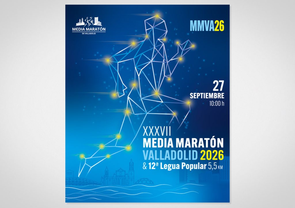 Media Maratón Valladolid 2026 Cartel