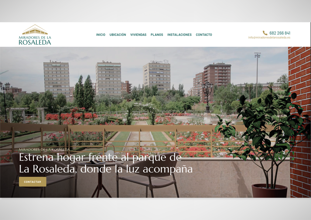 Miradores de la Rosaleda - Web