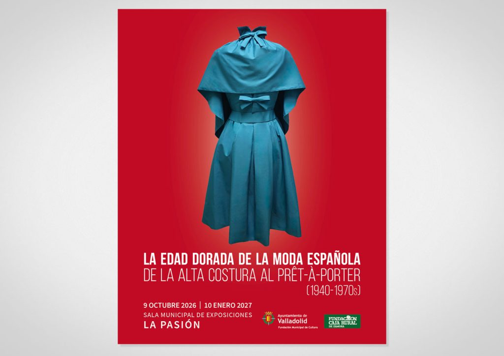 Cartel Exposición La Edad Dorada de la Moda Española