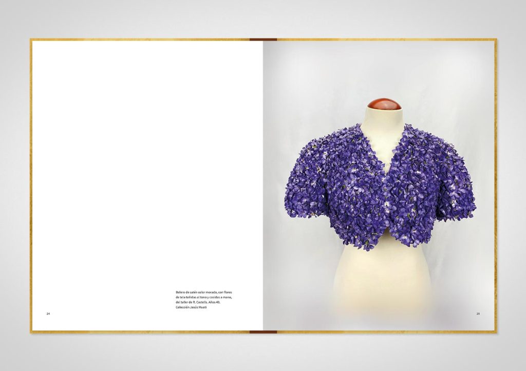 Interior catálogo La Edad Dorada de la Moda Española