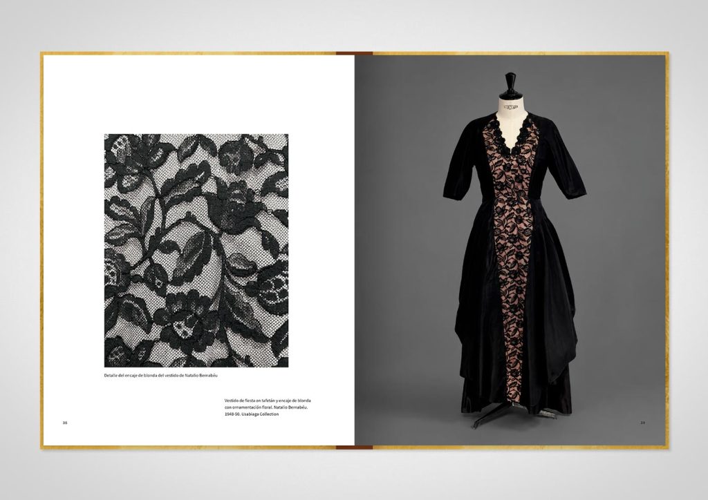 Interior catálogo La Edad Dorada de la Moda Española