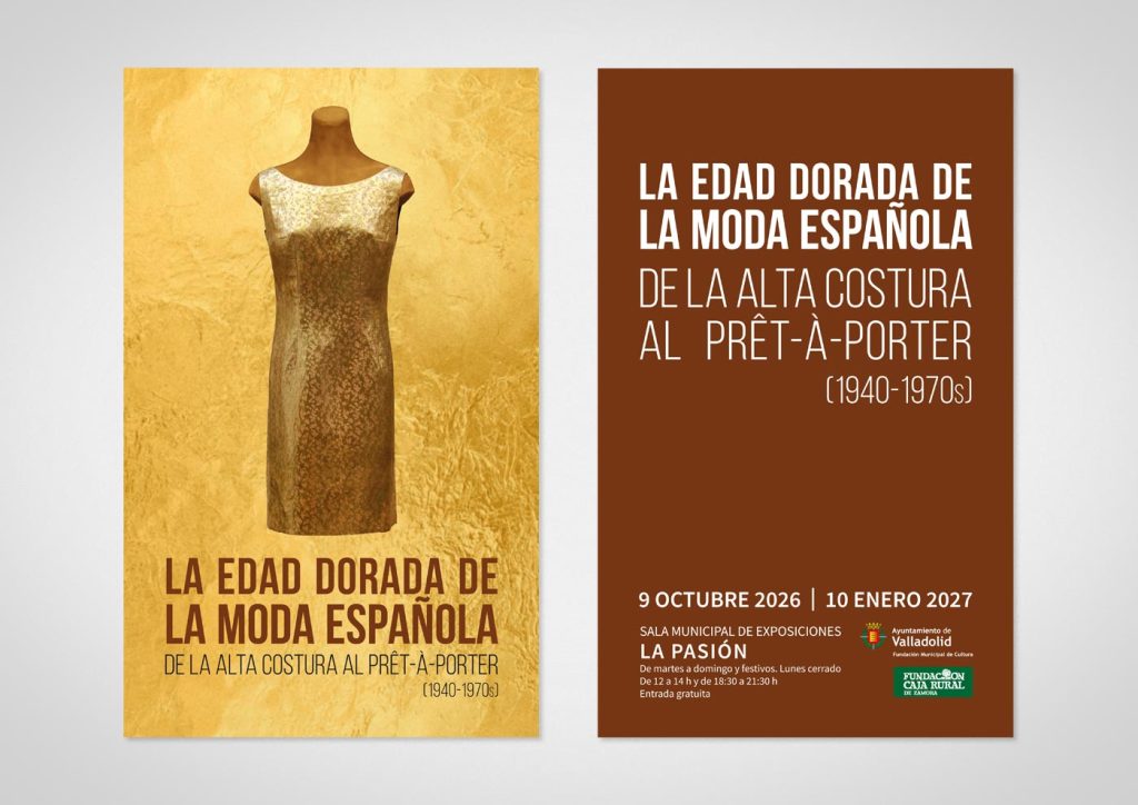 Lona Exposición La Edad Dorada de la Moda Española