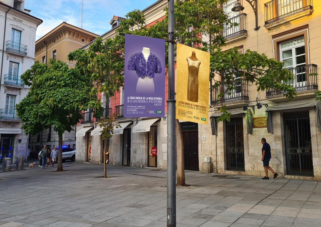Lona Exposición La Edad Dorada de la Moda Española